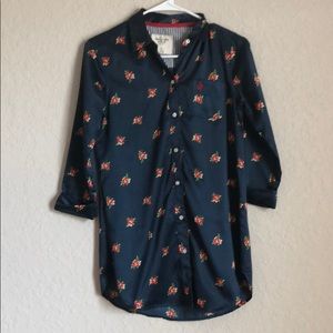 Silk night shirt Abercrombie and Fitch